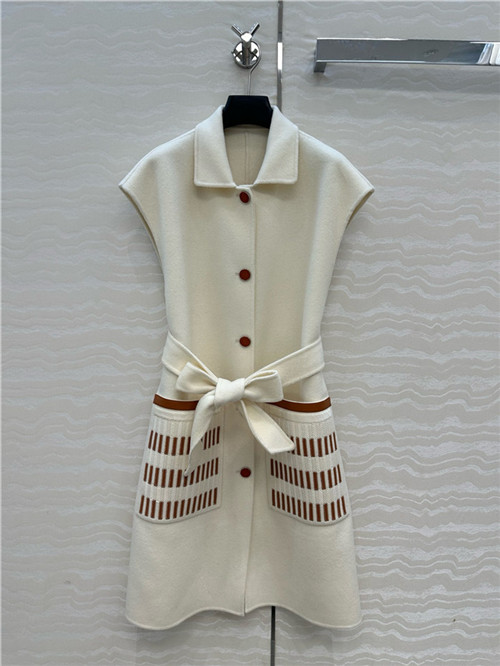 에르메스 캐시미어 조끼 원피스 H67995 2025/신상