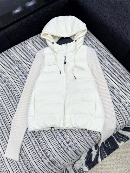 브루넬로 쿠치넬리 후드 패딩 자켓 (충전재-거위털) B76504 2025/신상