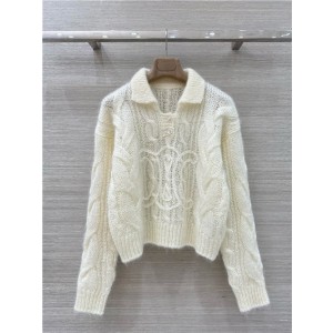 셀린느 캐시미어 긴팔 폴로 니트 C65455 2025/신상