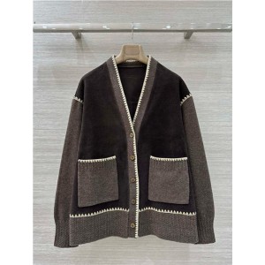 로로피아나 사슴융 긴팔 가디건 L31170 2025/신상