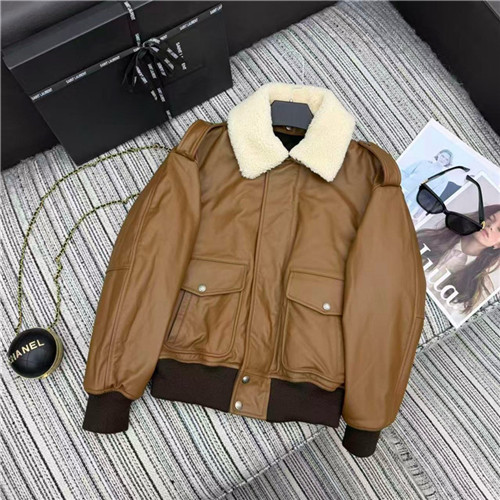 생로랑 양가죽 자켓 Y71270 2025/신상