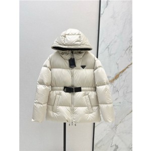 프라다 후드 패딩 자켓 (충전재-거위털) P96600 2025/신상