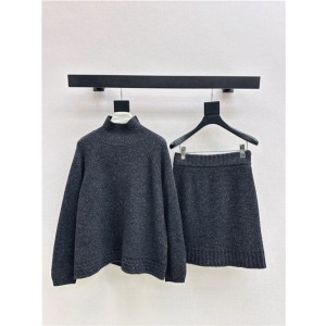 브루넬로 쿠치넬리 긴팔 니트 스커트 세트 B73993 2025/신상