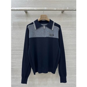 미우미우 긴팔 폴로 니트 M73159 2025/신상