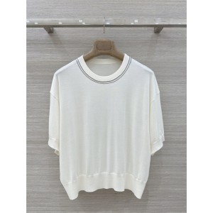 브루넬로 쿠치넬리 반팔 니트 B73905 2026/신상