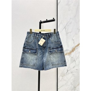 미우미우 데님 반바지 M62800 2026/신상