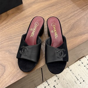 샤넬 여성용 슬리퍼 (굽높이5.5CM) C62095-2 2026/신상