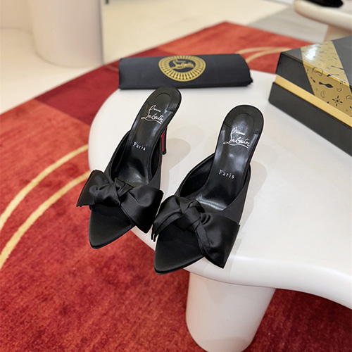 크리스찬루부탱 여성용 슬리퍼 (굽높이10CM) C37813-2 2026/신상