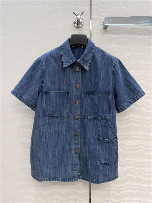 샤넬 데님 반팔 셔츠 C72997 2026/신상