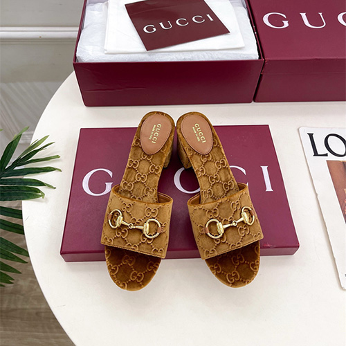 구찌 여성용 슬리퍼 (굽높이5.5CM) G80974-2 2026/신상