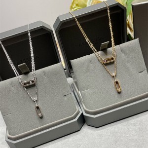 메시카 더블 목걸이 M62334 2026/신상 (정품과 비교가능한 퀄리티)